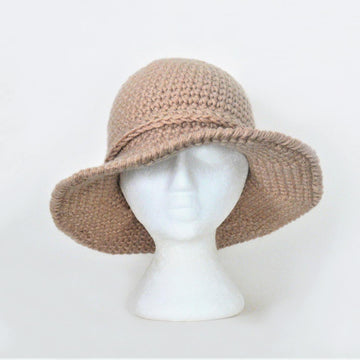 Wide Brim Winter Hat # 88
