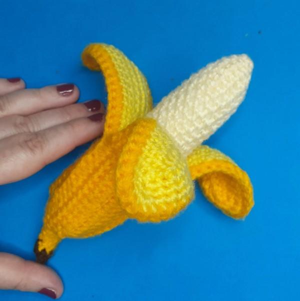 Crochet Banana Amigurumi Pattern: Food Toy (PDF Pattern)