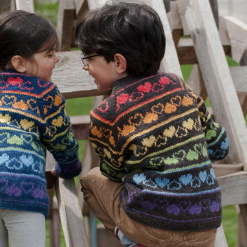 Rainbow Heart Sweater