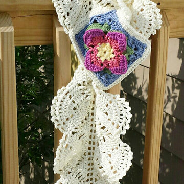 Lacey Rock Cress Scarf
