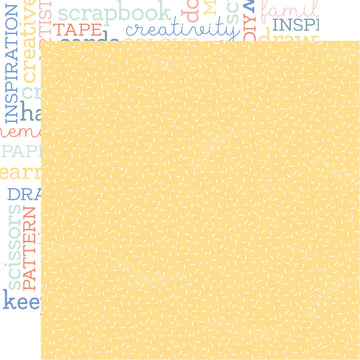 Kaisercraft Crafternoon Double-Sided Cardstock 12"X12" 10/Pkg - Crafty