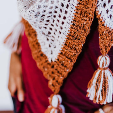 Hayride Triangle Scarf