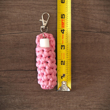 Chapstick Holder Keychain
