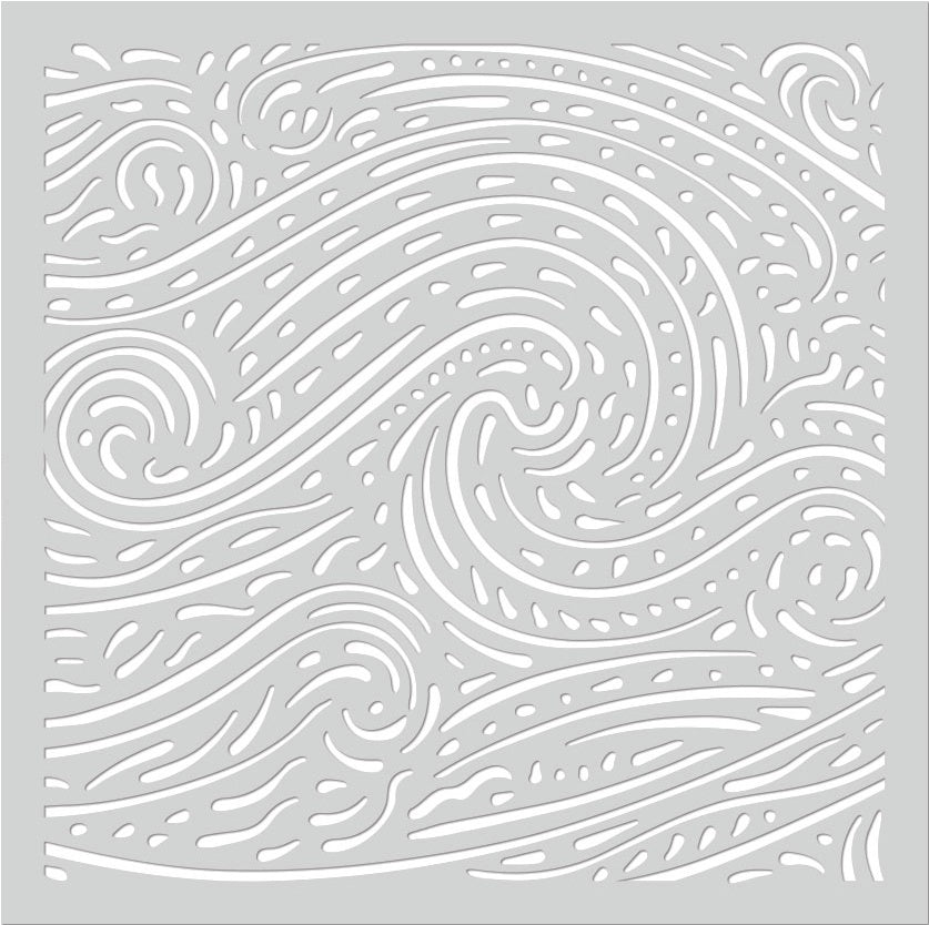 Hero Arts Stencil 6"X6" - Starry Night