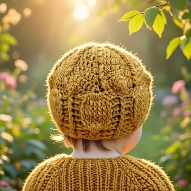 Women’s Crochet Bonnet & Beanie Pattern – Easy Hat PDF