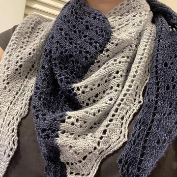 Midnight Glow Shawl