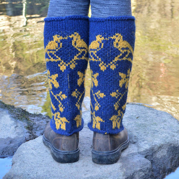 Kissing Birds Leg Warmers