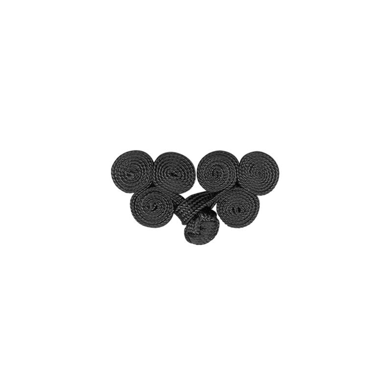 Elan Frog Fastener in Black