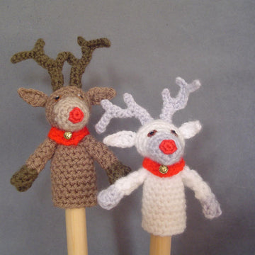 Rudolf the Red-nosed Reindeer Finger Puppet