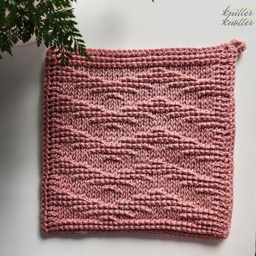 2 Stitch Pot Holder #4