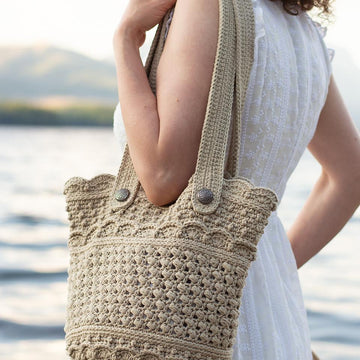 Woven Sunlight Summer Tote