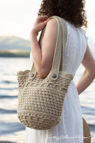Woven Sunlight Summer Tote
