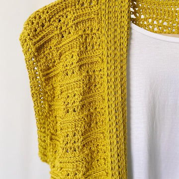 Textured Duster Sleeveless Cardigan