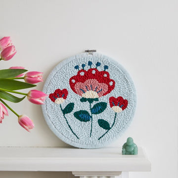DMC Floral Hoop - PAT1403 - Downloadable PDF