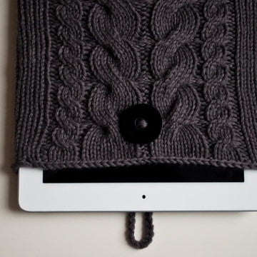 Kare Knits' Signature Cable Knit iPad / iPad Air Case
