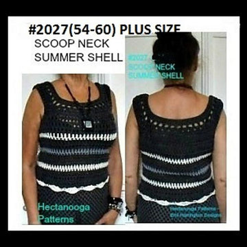 2027(54-60)- Scoop Neck Top
