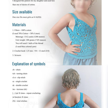 Lace tank top