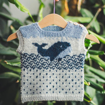 Max Whale Sweater (sleeveless)