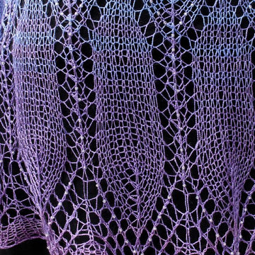 Rose Window Shawl