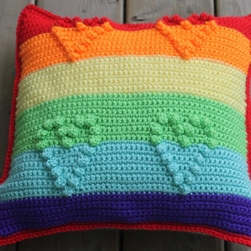 Rainbow Pillow