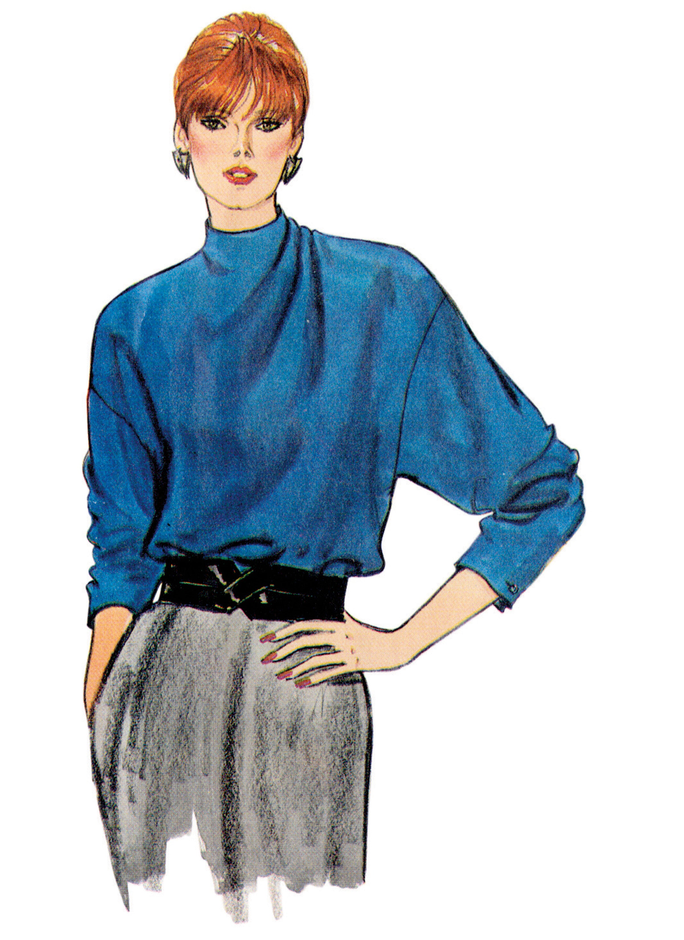 Vogue Sewing Misses' Blouse V1902 - Sewing Pattern