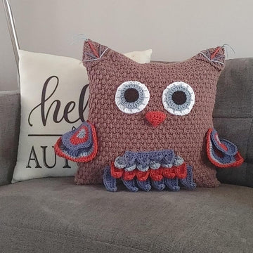 Owl Pillow Cover