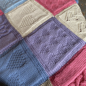 Heart Patchwork Blanket