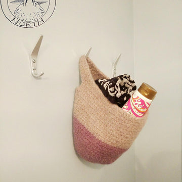 Felted Hanging Basket