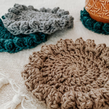 Flower Pop Coasters