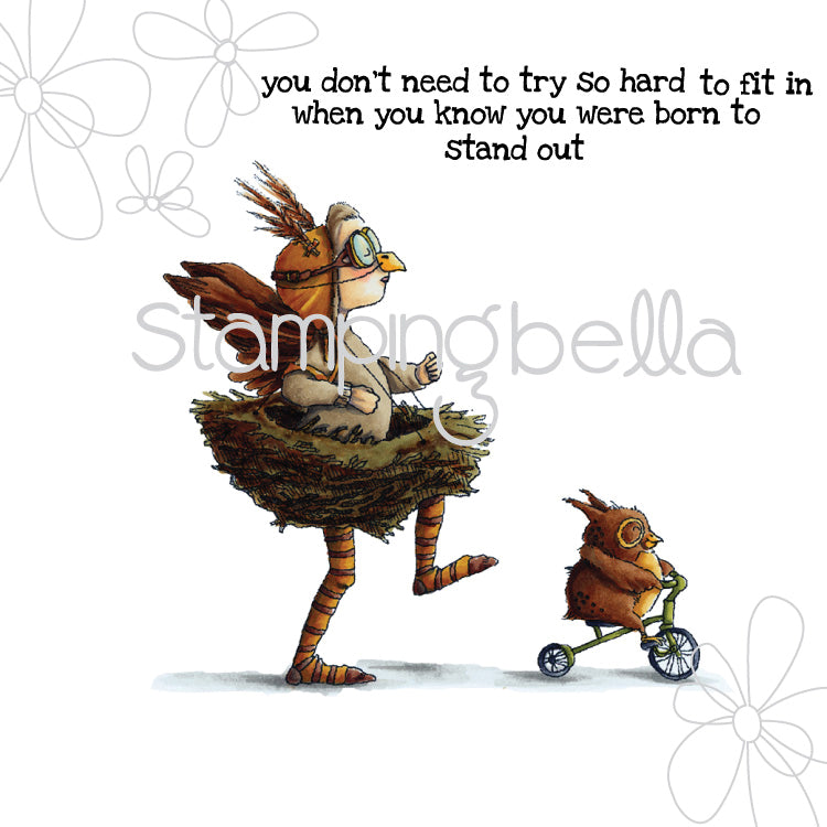 Stamping Bella Cling Stamps - Always Be Yourself