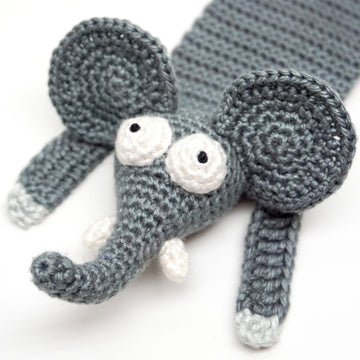 Elephant Bookmark Crochet Pattern