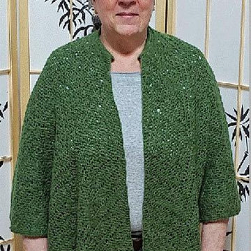 Jolly larimar shawl