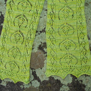 Shetland's Fairy Fern Scarf