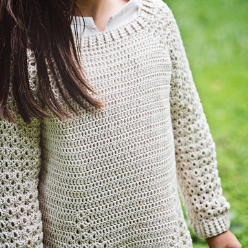 Lace Sleeve Sweater