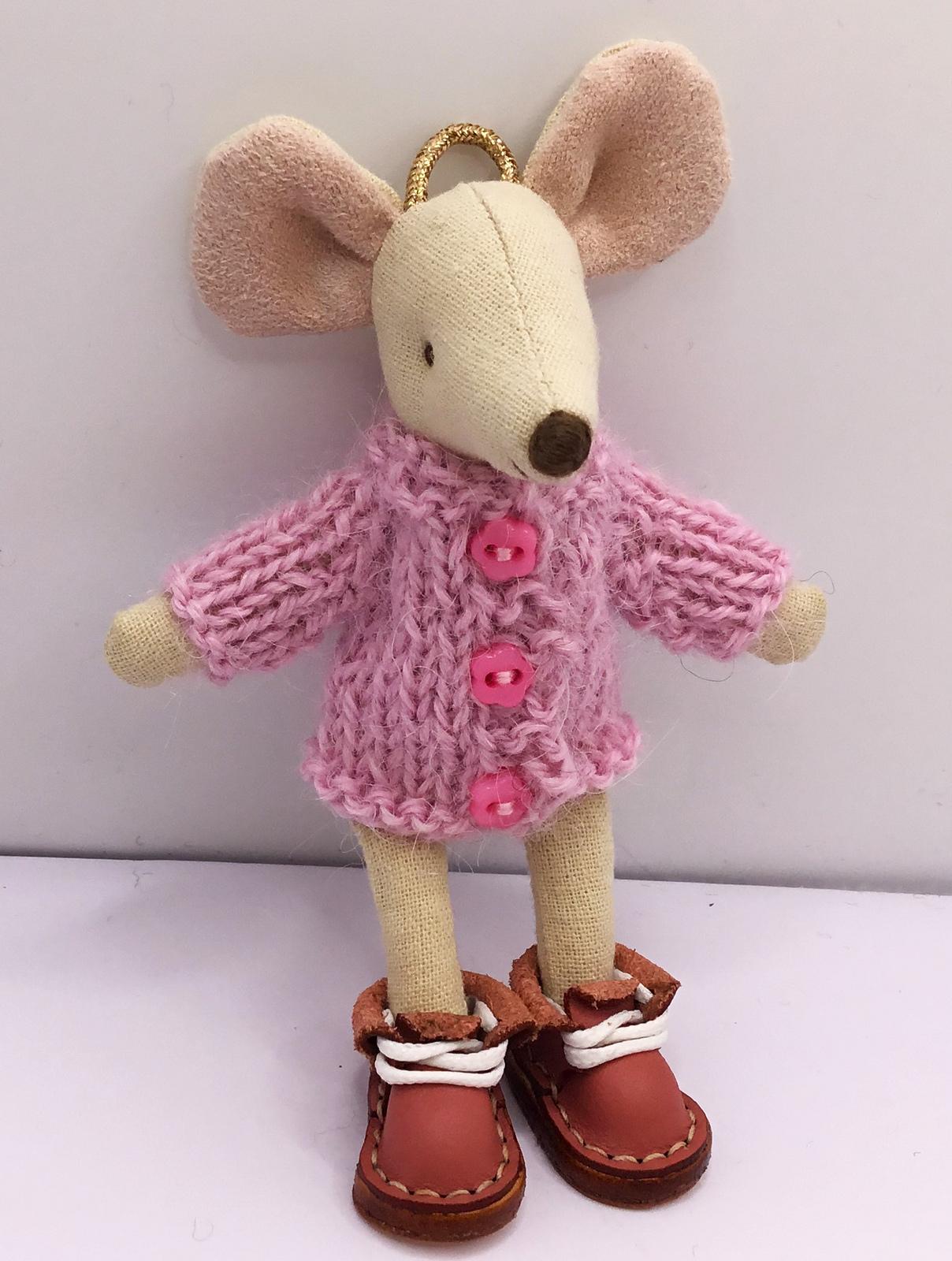9cm Mouse Doll Dress and Jacket