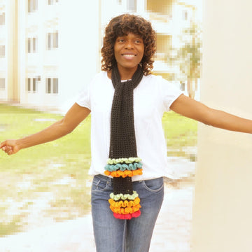 Spring Cheer Scarf Crochet Pattern