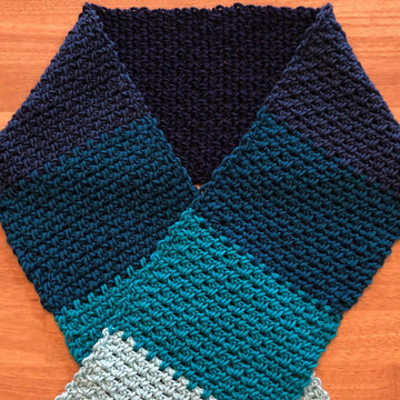 The Serenity Crochet Scarf