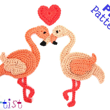 Flamingo Applique