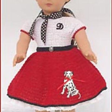 Bobbie Sox & Polka Dots for 18" dolls