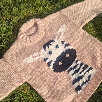 Zoe the Zebra Sweater
