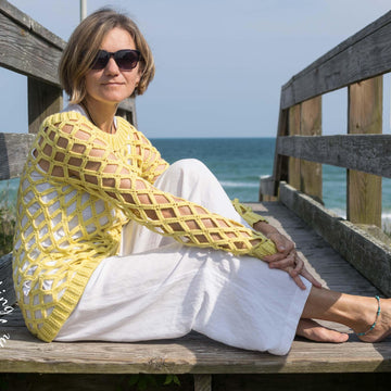 Off Shoulder Sweater Sunny Seine.