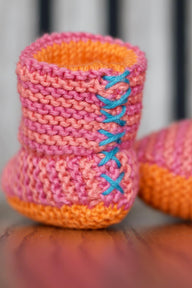 The 'Little Voyager' Baby Booties Knitting Pattern
