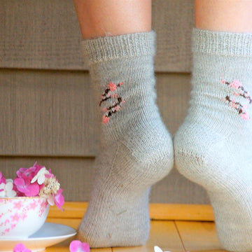Cherry Blossoms Socks