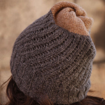 Zeikova Hat in Berroco Flicker Aran