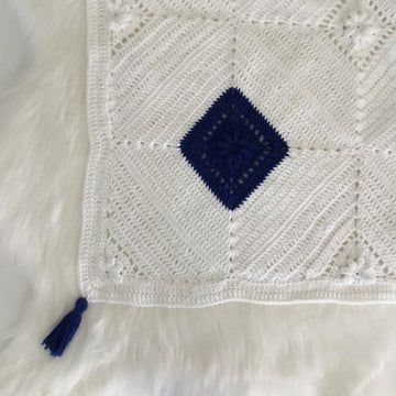 Diamond Granny Baby Blanket N 347