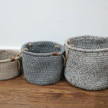 Rustic Farmhouse Nesting Baskets