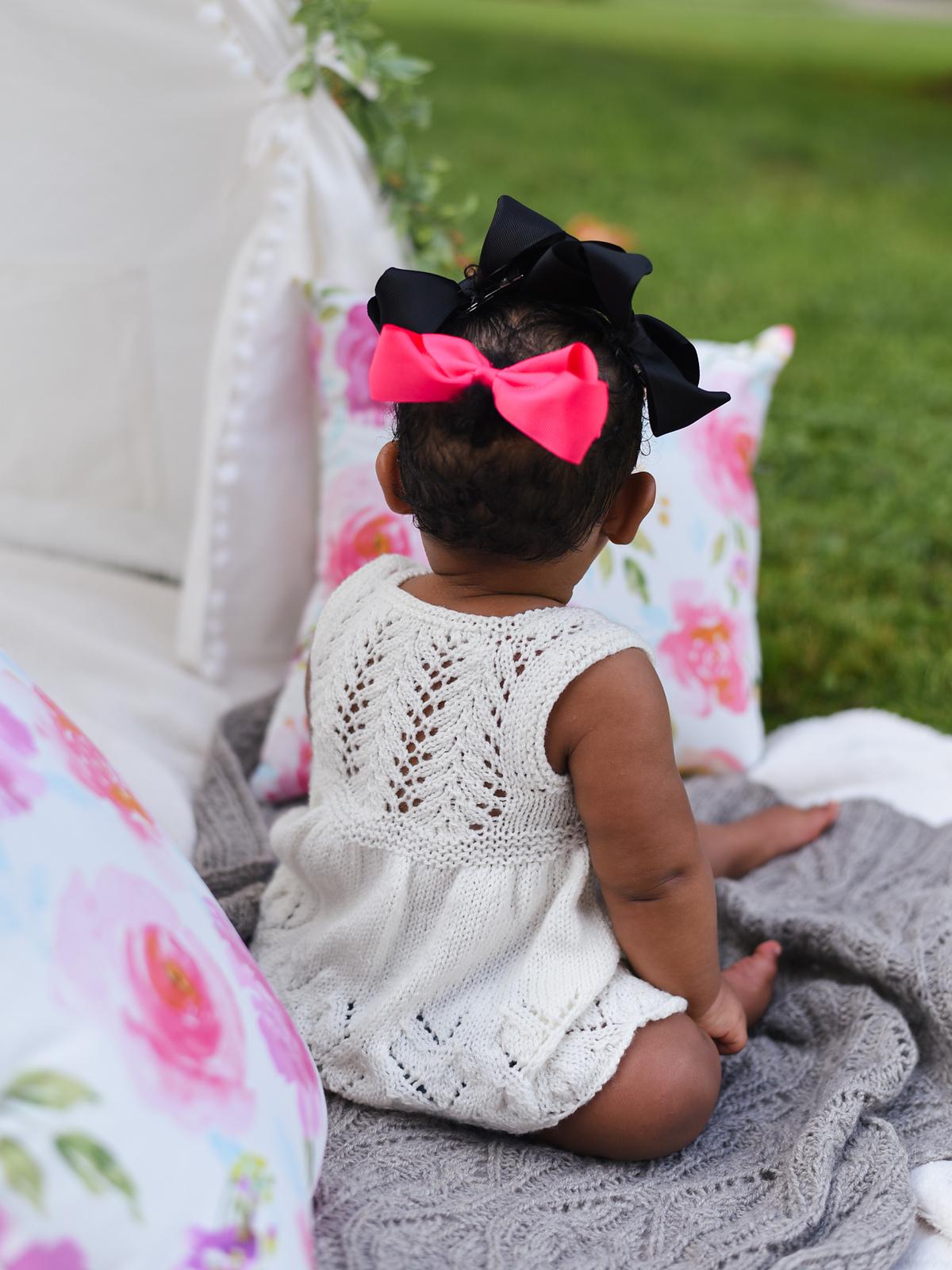 Vine Flower Child's Dress