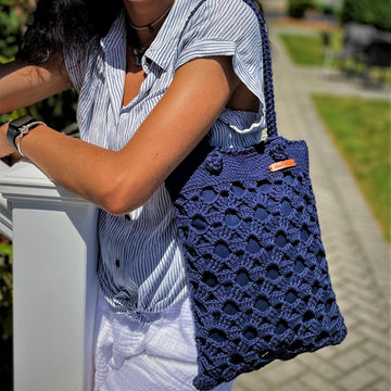 Blue Dahlia Bag