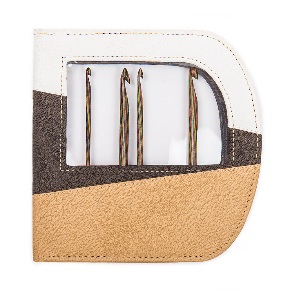KnitPro Faux Leather Storage Solutions Rhine Series Crochet Hook Case