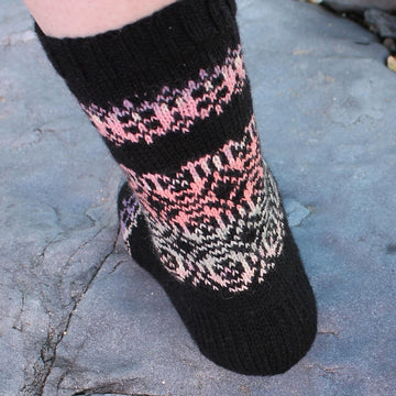 Kasbah Faux Fair Isle Socks